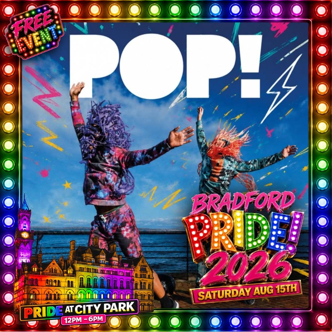 POP! performing at Bradford Pride 2026